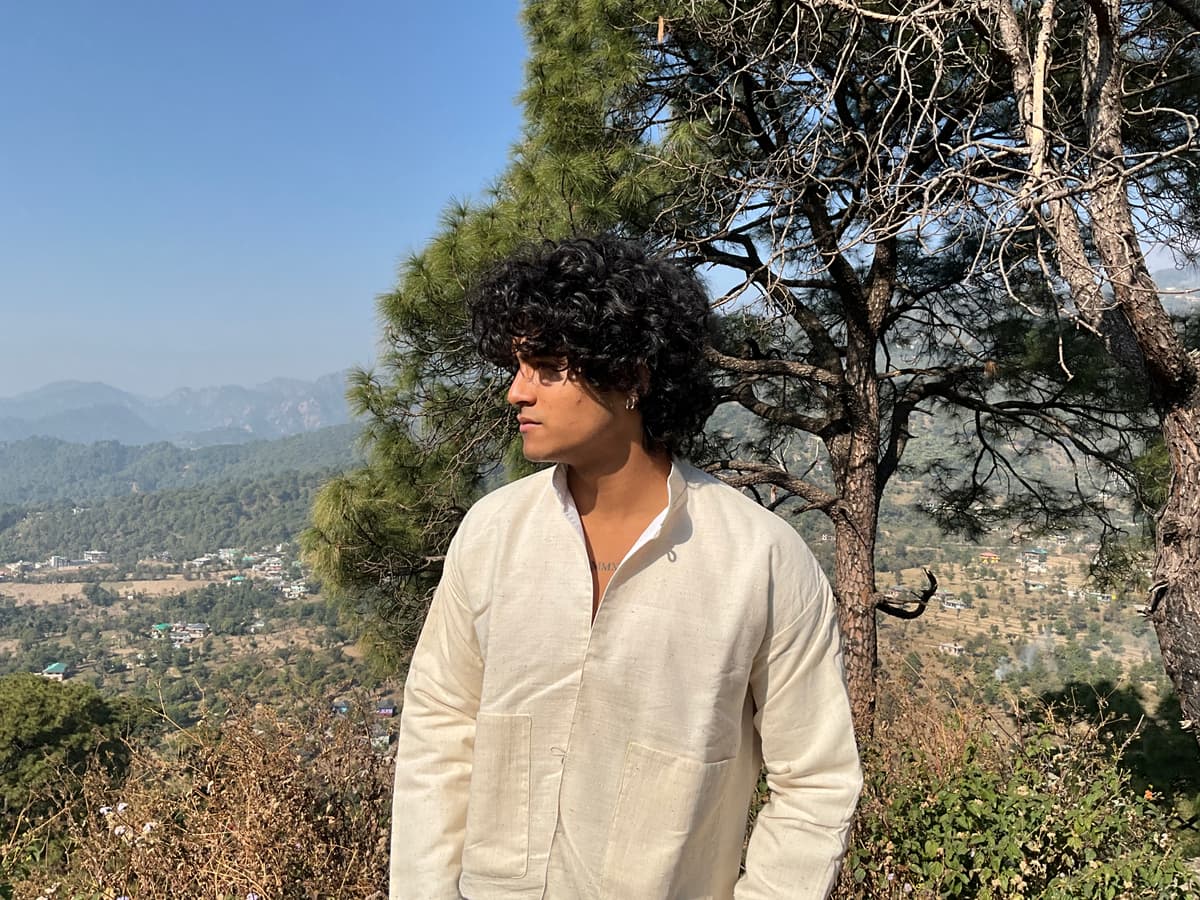 Lhamo Ivory Khadi Jacket 